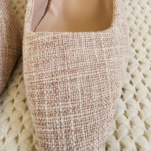 Women Heels Slingback Closed Pointed Toe Low Pump Kitten Heel Casual Dress Shoes - Picture 2 of 8